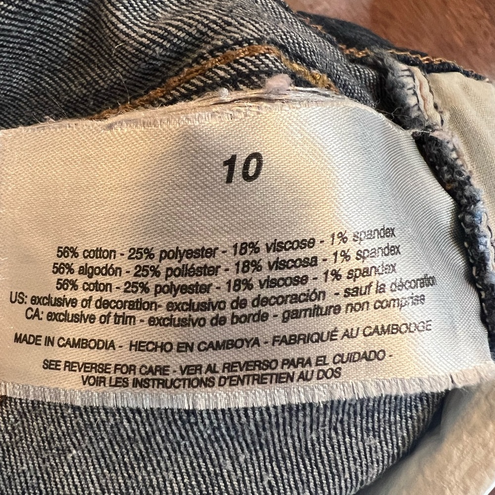 Jessica Simpson Women's High Rise Jeans - Dark Blue - Picture 5 of 5